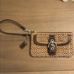 Coach wristlet